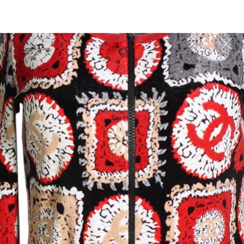 Chanel Patchwork Jacket Blazer $1,697 $3,400 Size… - image 4